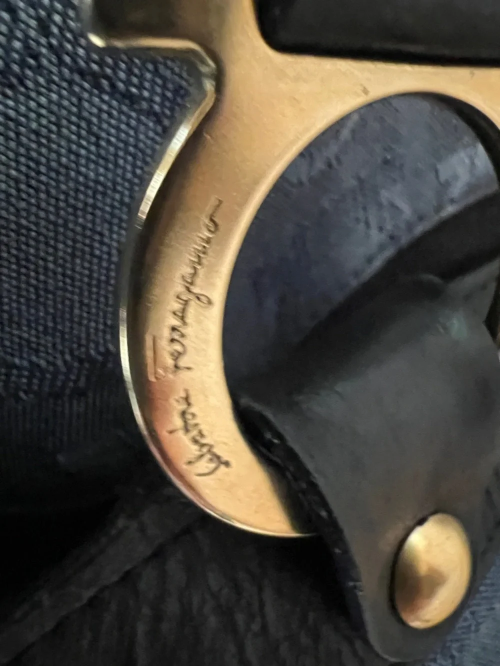 SALVATORE FERRAGAMO JEAN BAG - Picture 10 of 11